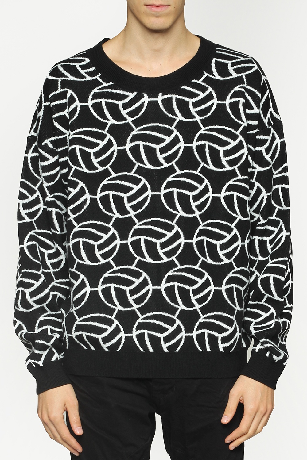 Black Patterned sweater Gosha Rubchinskiy - Vitkac Canada